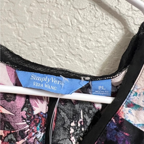 Simply Vera Vera Wang Red Sleeveless A-Line Dress - Picture 2 of 3